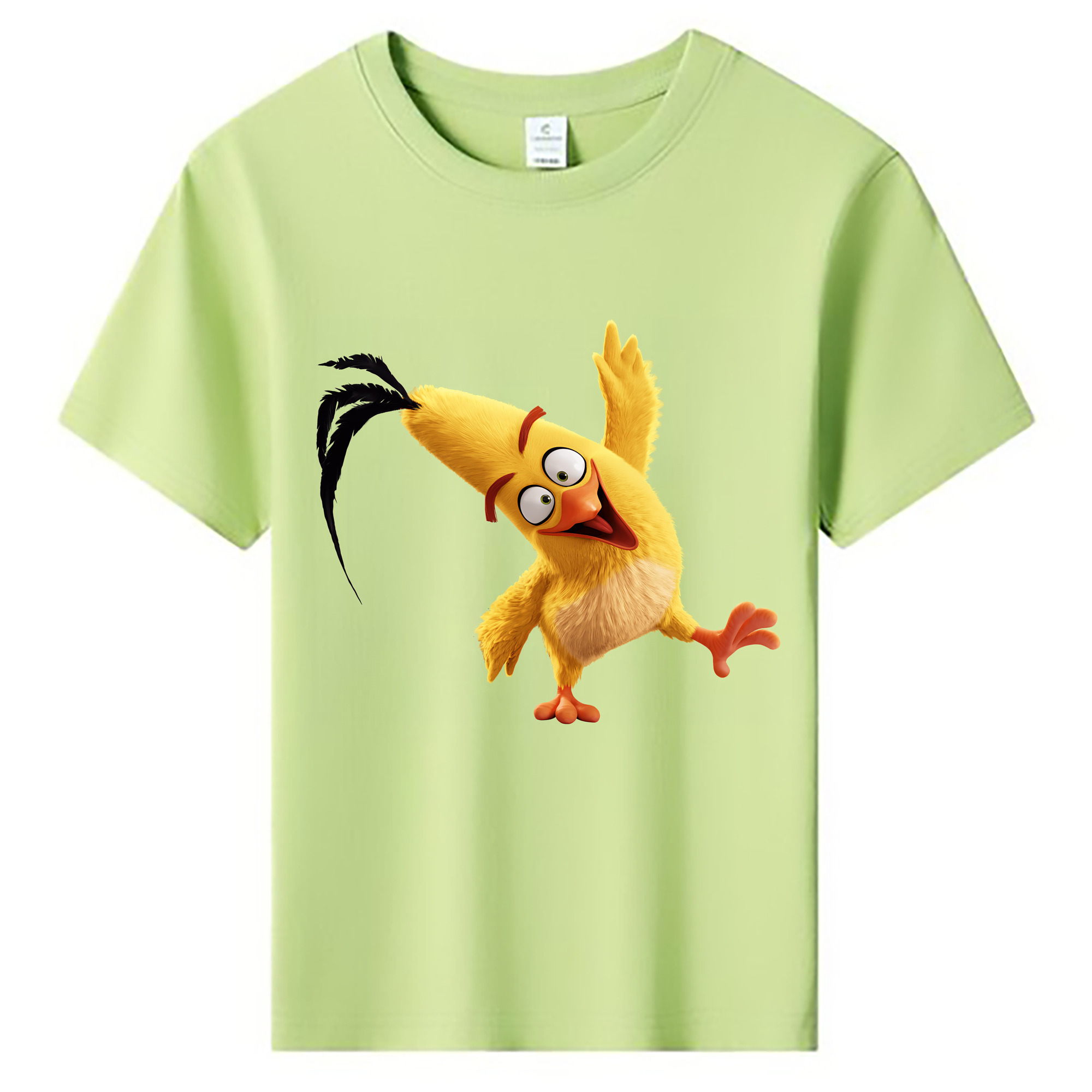 （画像用） Angry Birds アングリーバード 綿100％キッズTシャツ（フロントプリント）